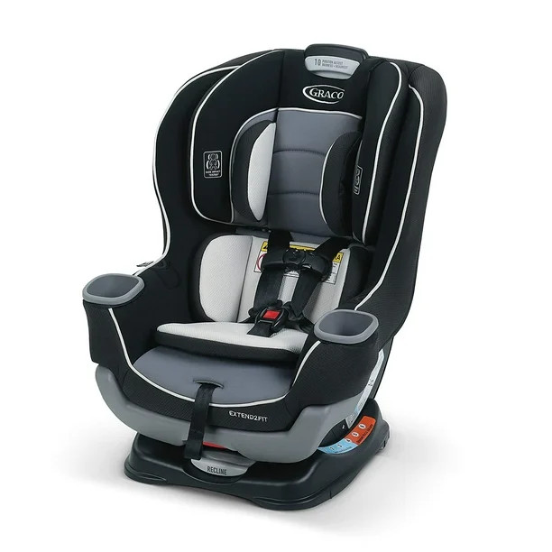 Graco Extend2Fit Convertible Car Seat, Ride Rear-Facing Longer, Gotham | Walmart (US)