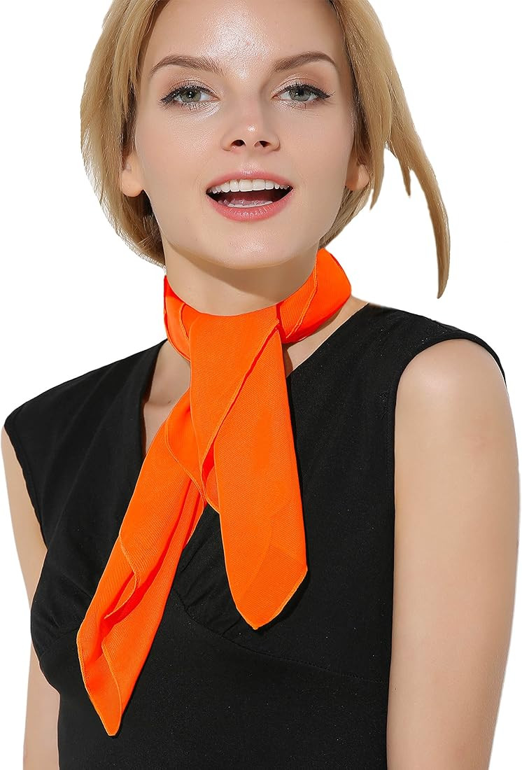 Sheer Chiffon Scarf 26"x26" Square | Amazon (US)