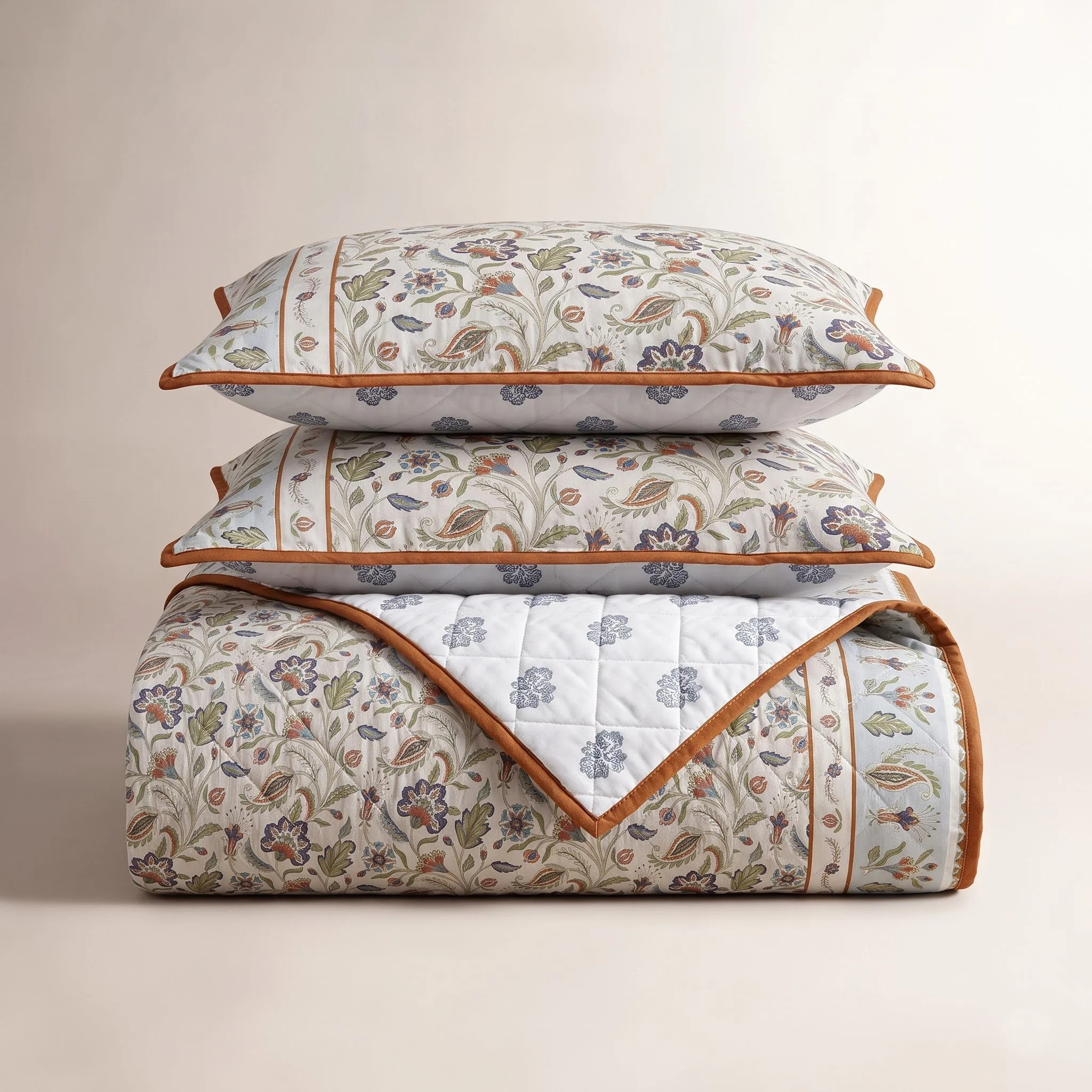 Floral Cotton Quilt Set | Birch Lane
