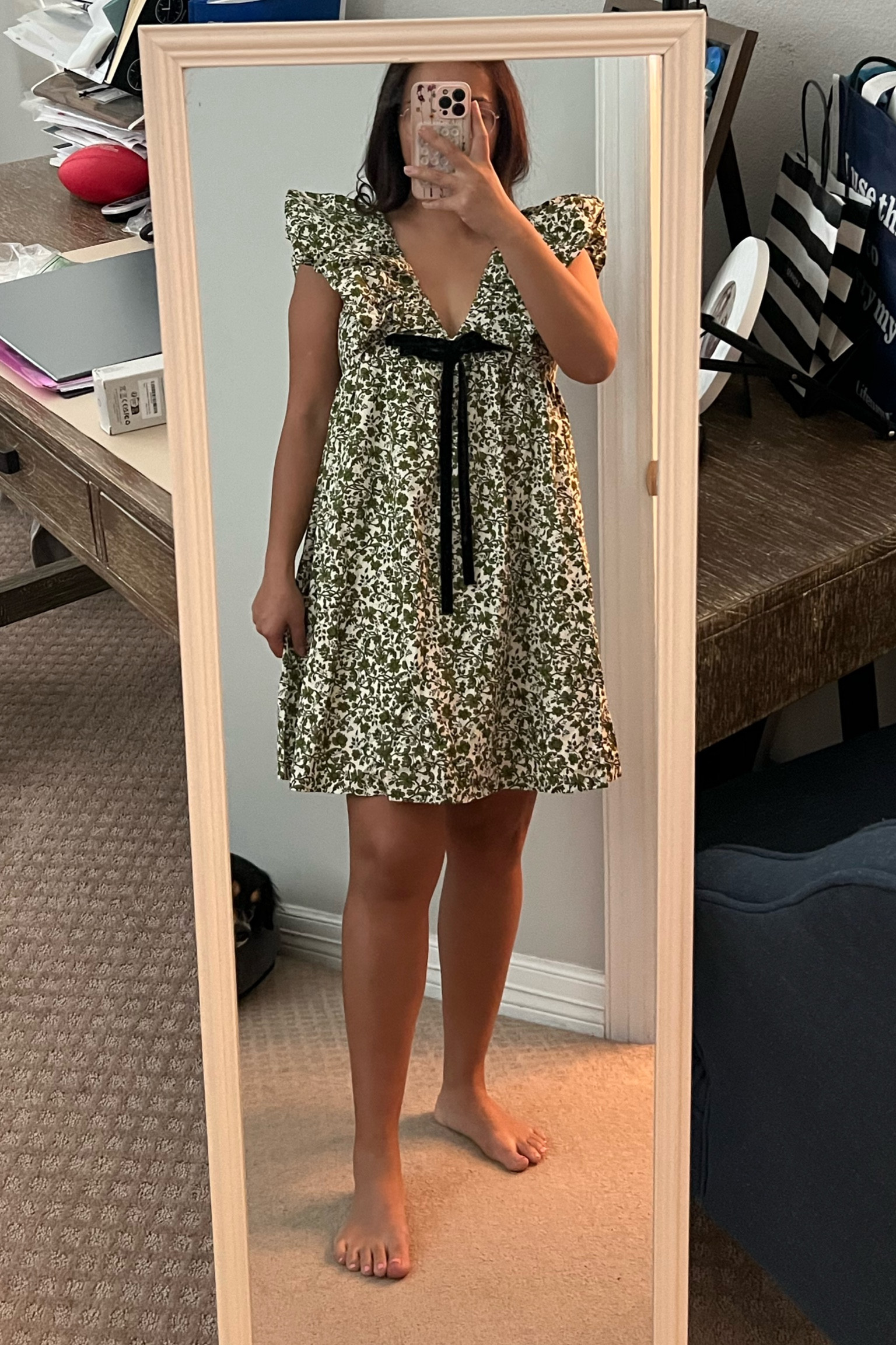 Please excuse the mess! lol but I am obsessed with this green dress!!! 

#LTKTravel #LTKFallSale #LTKFindsUnder100