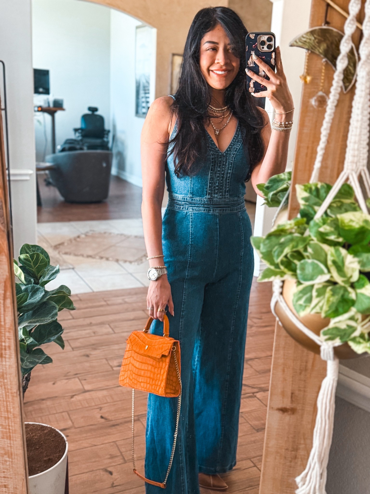 Wearing the Dani Jumpsuit from ADL Couture ✨ Date night outfit! Of course the star of the show has to be the JR bag 😍🔥

#LTKootd #LTKSeasonal #LTKgrwm