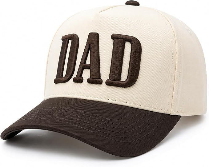 Dad Hats for Men, Vintage Two Tone Hat, New Dad Gifts for Husband, Fathers Day Birthday Gifts fro... | Amazon (US)