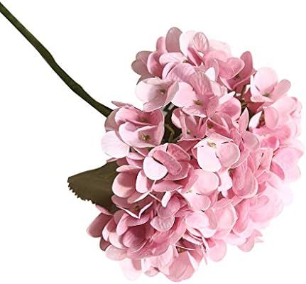 1PC Artificial Cherry Blossoms Flowers Real Looking Fake Floral with Leaf Stem Home Wedding Wall ... | Amazon (US)