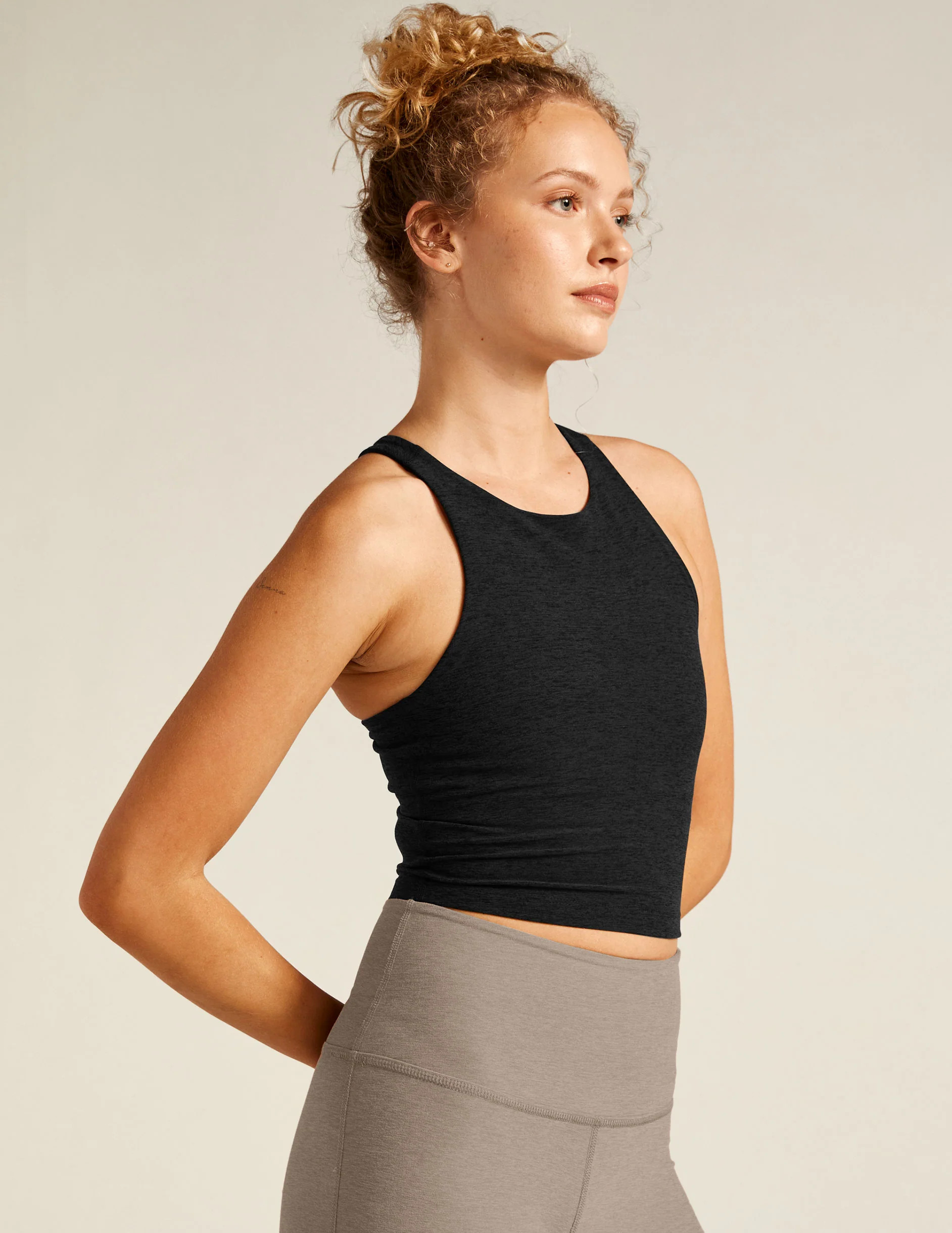 Spacedye Refocus Cropped Tank | Beyond Yoga | Beyond Yoga