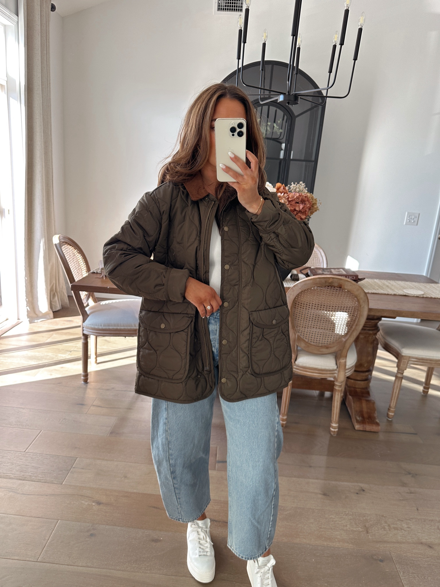 Wearing a size medium 

#LTKFallSale #LTKSeasonal