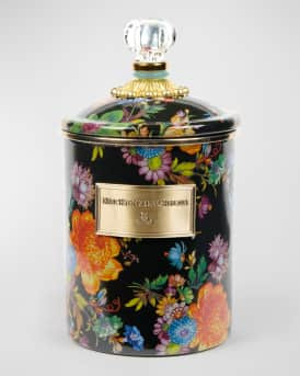 Medium Flower Market Canister | Neiman Marcus