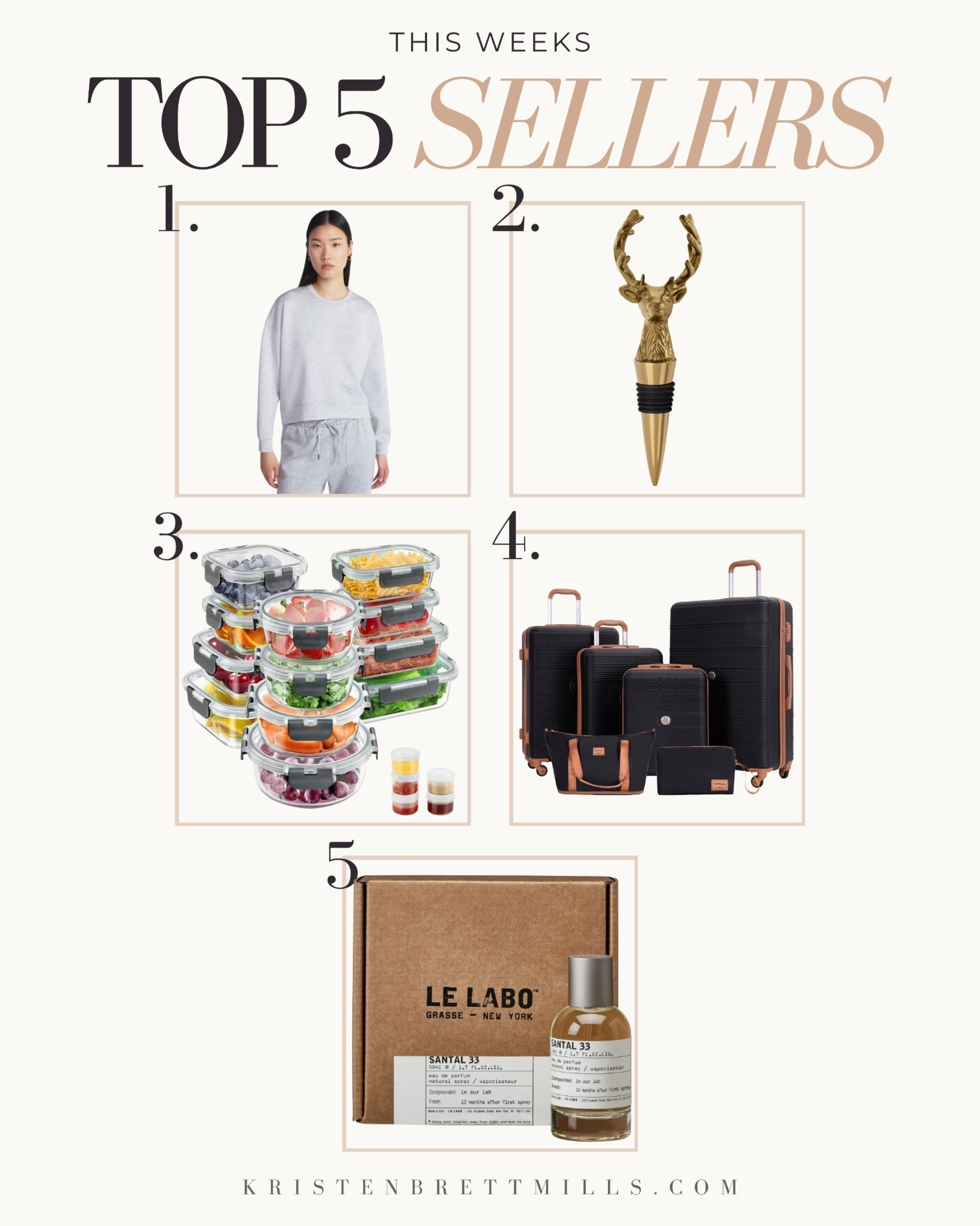 This Week’s Top 5 Sellers

Cozy sweaters
Oversized cardigans
Knit midi dresses
Plaid shackets
Wide-leg trousers
Knee-high boots
Chunky loafers
Turtlenecks
Trench coats
Quilted jackets

#LTKGiftGuide #LTKSaleAlert #LTKHoliday
