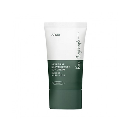 [Anua]  Heartleaf Silky Moisture Sunscreen 50ml | Style Korean