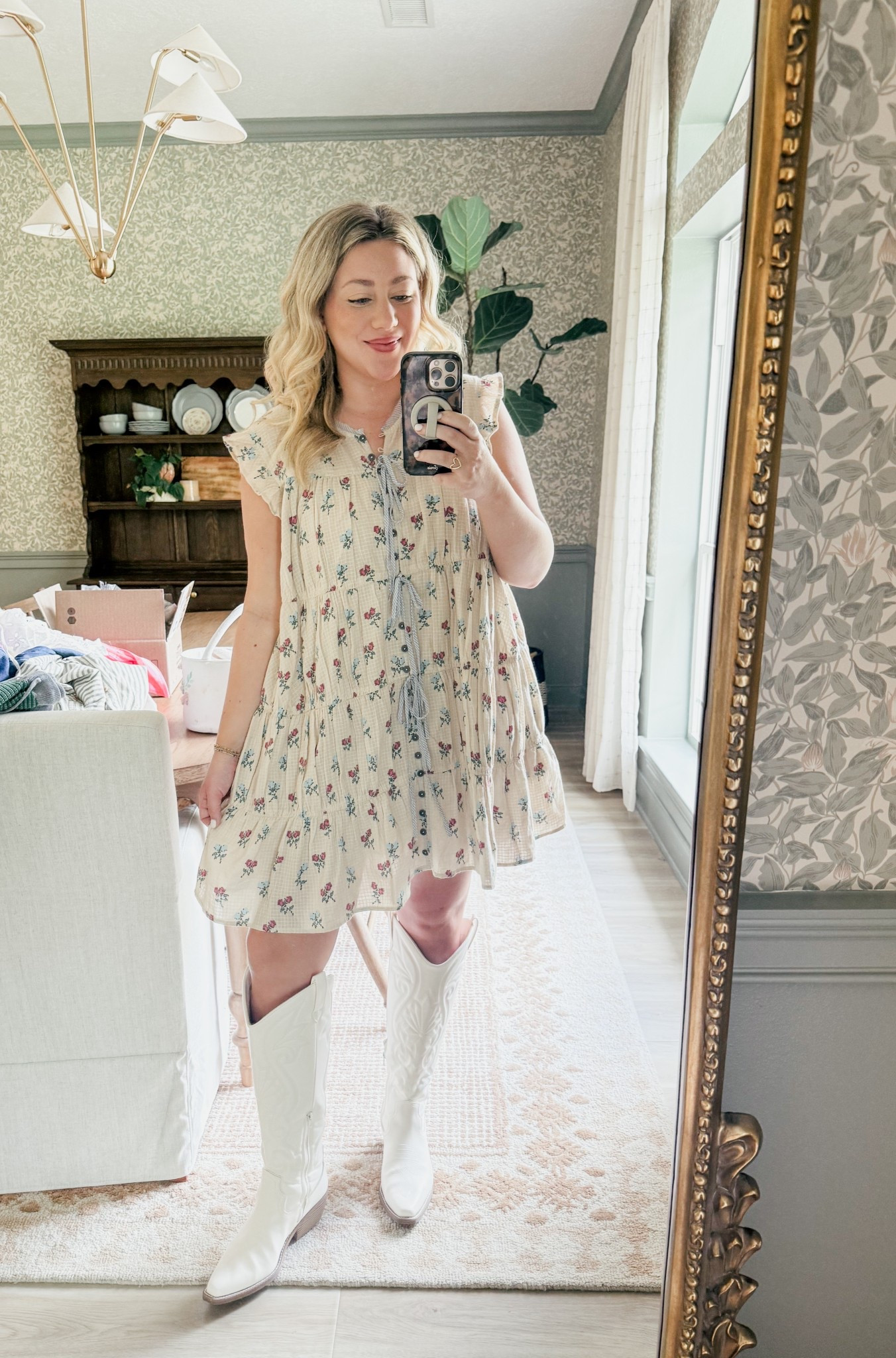 May be my favorite dress ever. Wearing a large for length! 

Free people THEBLOOMINGNEST 

#LTKFestival #LTKSeasonal #LTKSaleAlert