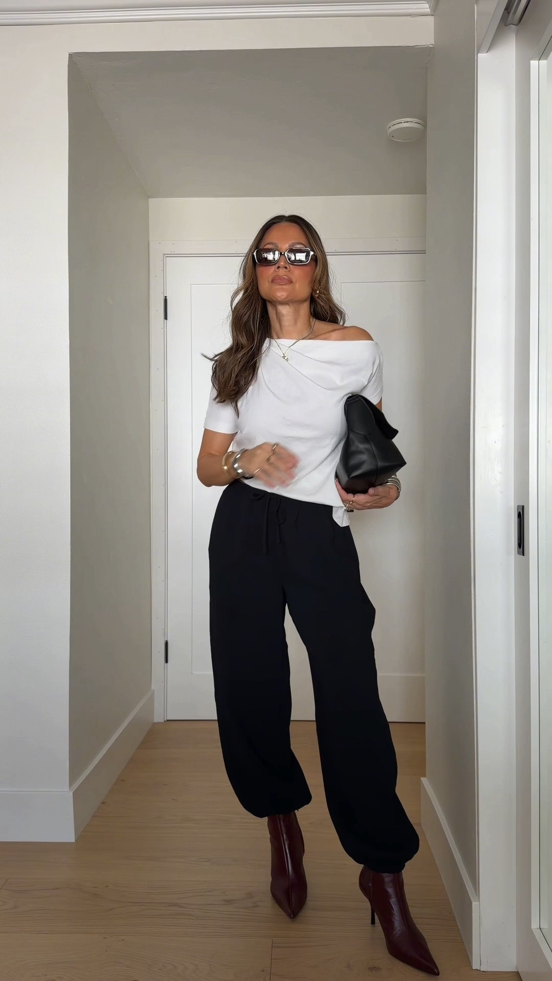 An easy elevated look made up of closet staples 🤎 Love how the cropped pants + pointed-toe boots make the whole outfit feel a little more chic. Linking everything here!

#LTKootd #LTKgrwm #LTKU