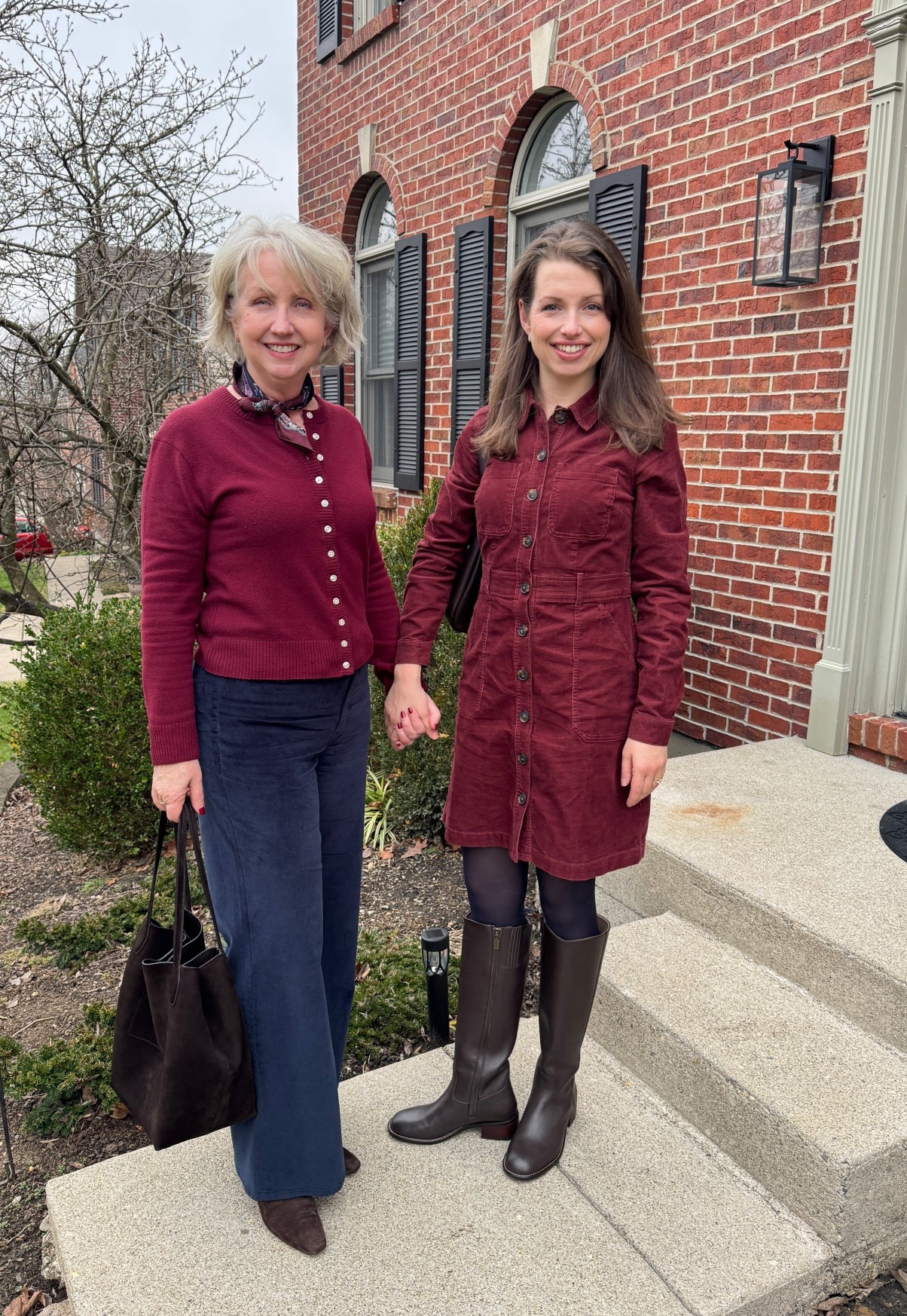 Accidental twinning with great winter looks  

#LTKSeasonal #LTKmomlife #LTKdayinmylife