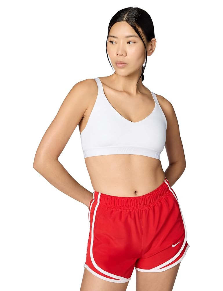 Nike Women's Support: Medium Swoosh, Black/White at Amazon Women’s Clothing store | Amazon (US)