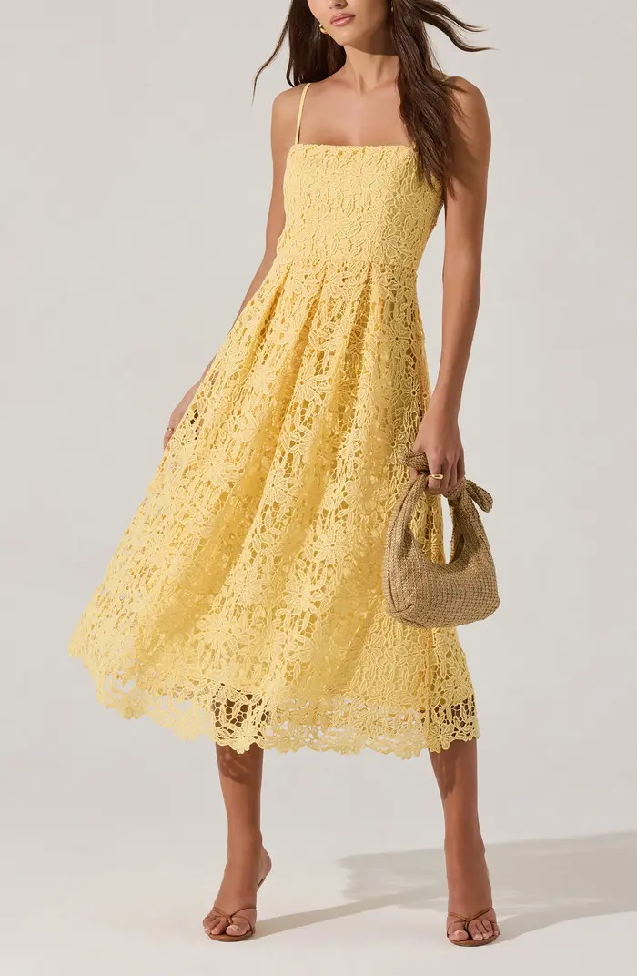 ASTR the Label Floral Lace Dress | Nordstrom | Nordstrom
