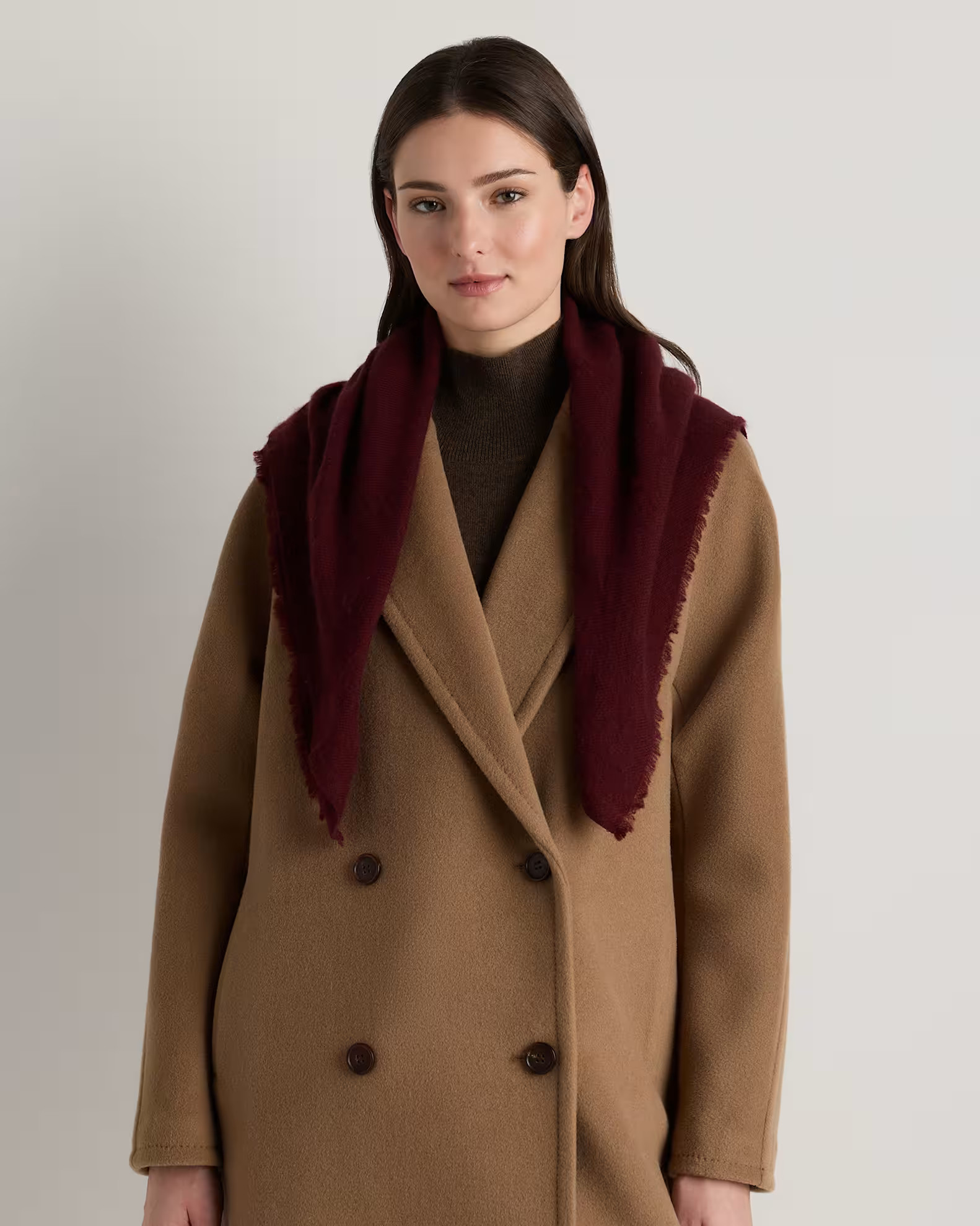 Mongolian Cashmere Square Scarf | Quince