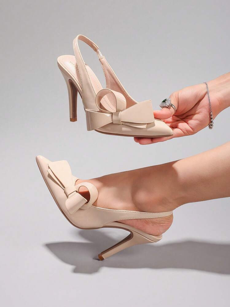 $25.90
$29.00
-11%
Pay now or in 4 payments of $6.47 
Fall/Winter 2025 Women Bowknot Pointed Toe High Heel Sandals, Glossy PU Leather, Elegant & Sexy, Wedding & Party Formal Dress Shoes,Women Pumps
4.95
(1000+)
Color: Apricot





























Size
US
Size Guide
US5.5 (CN35)
6 Left
US6 (CN36)
US6.5 (CN37)
US7 (CN38)
US7.5 (CN39)
1 Left
US8 (CN40)
US9 (CN41)
US9.5 (CN42)
8 Left
True To SizeHigh Heel (10cm / 0-0inch)
Qty:

 | SHEIN