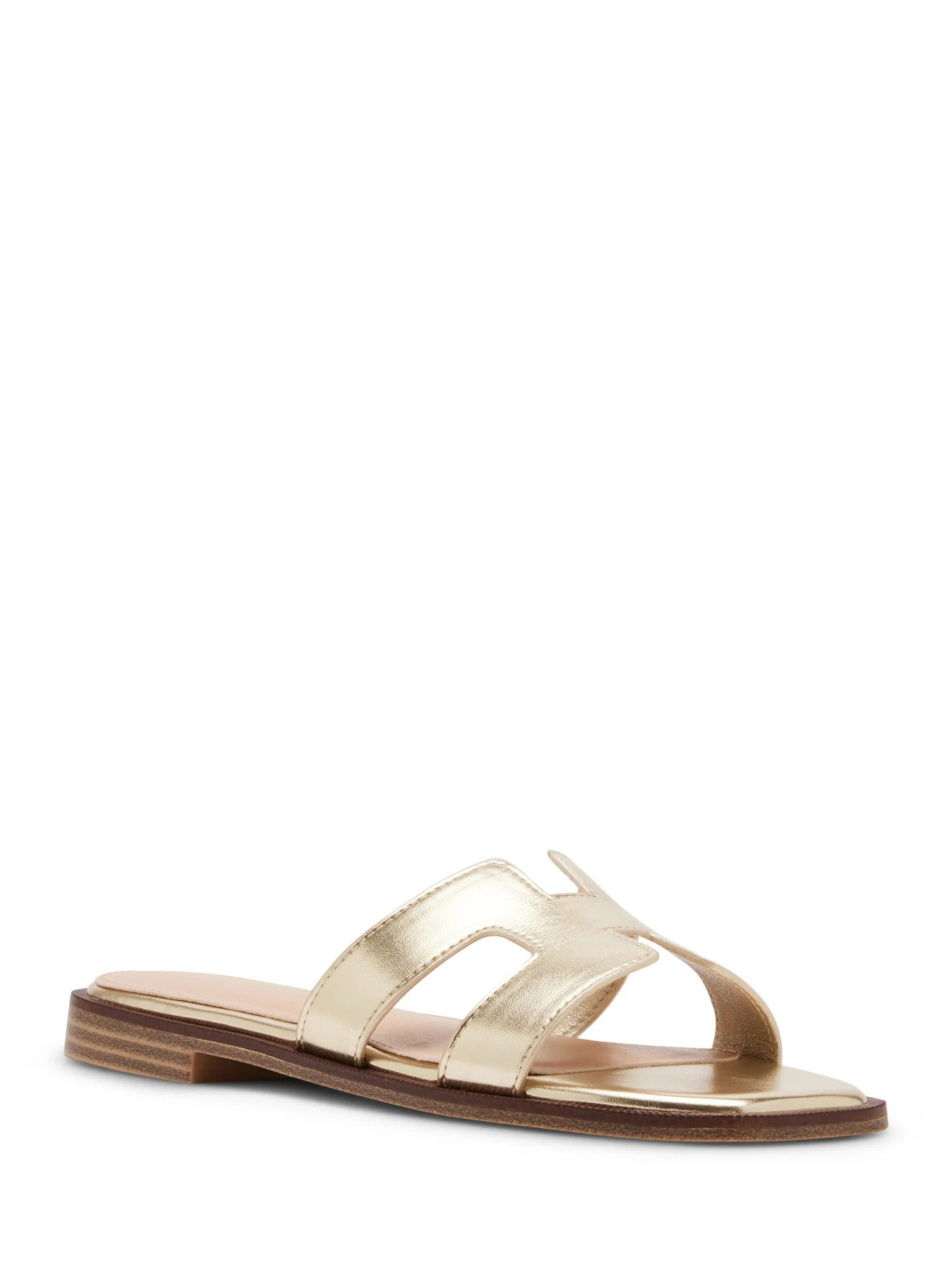 Madden Girl Women s Hailey Flat Slide Sandal | Walmart (US)