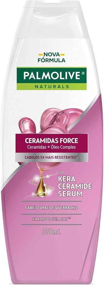 Shampoo Palmolive Naturals Ceramidas Force 350Ml | Amazon (BR)
