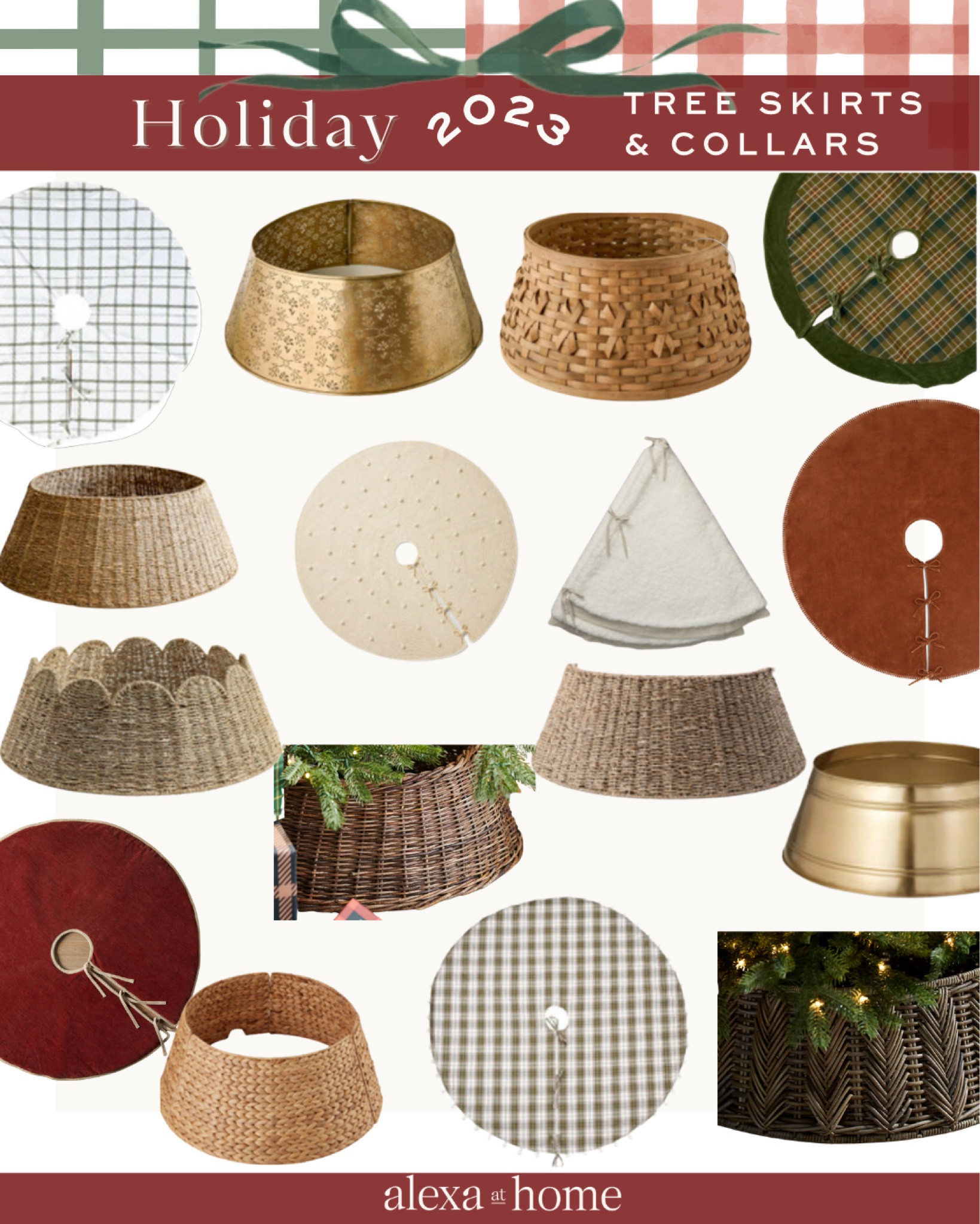 Christmas tree skirts, holiday tree skirts, tree skirt designs, tree skirt ideas, Christmas tree skirts, woven tree skirts, holiday decor 

#LTKHoliday #LTKSeasonal #LTKhome