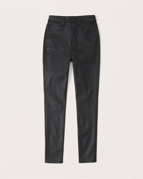 Women's Curve Love High Rise Super Skinny Ankle Jeans | Women's New Arrivals | Abercrombie.com | Abercrombie & Fitch (US)