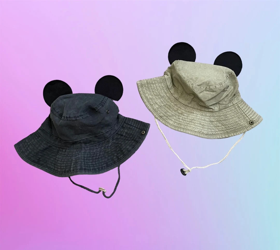 Distressed Mouse Ear Safari Hats - Etsy | Etsy (US)