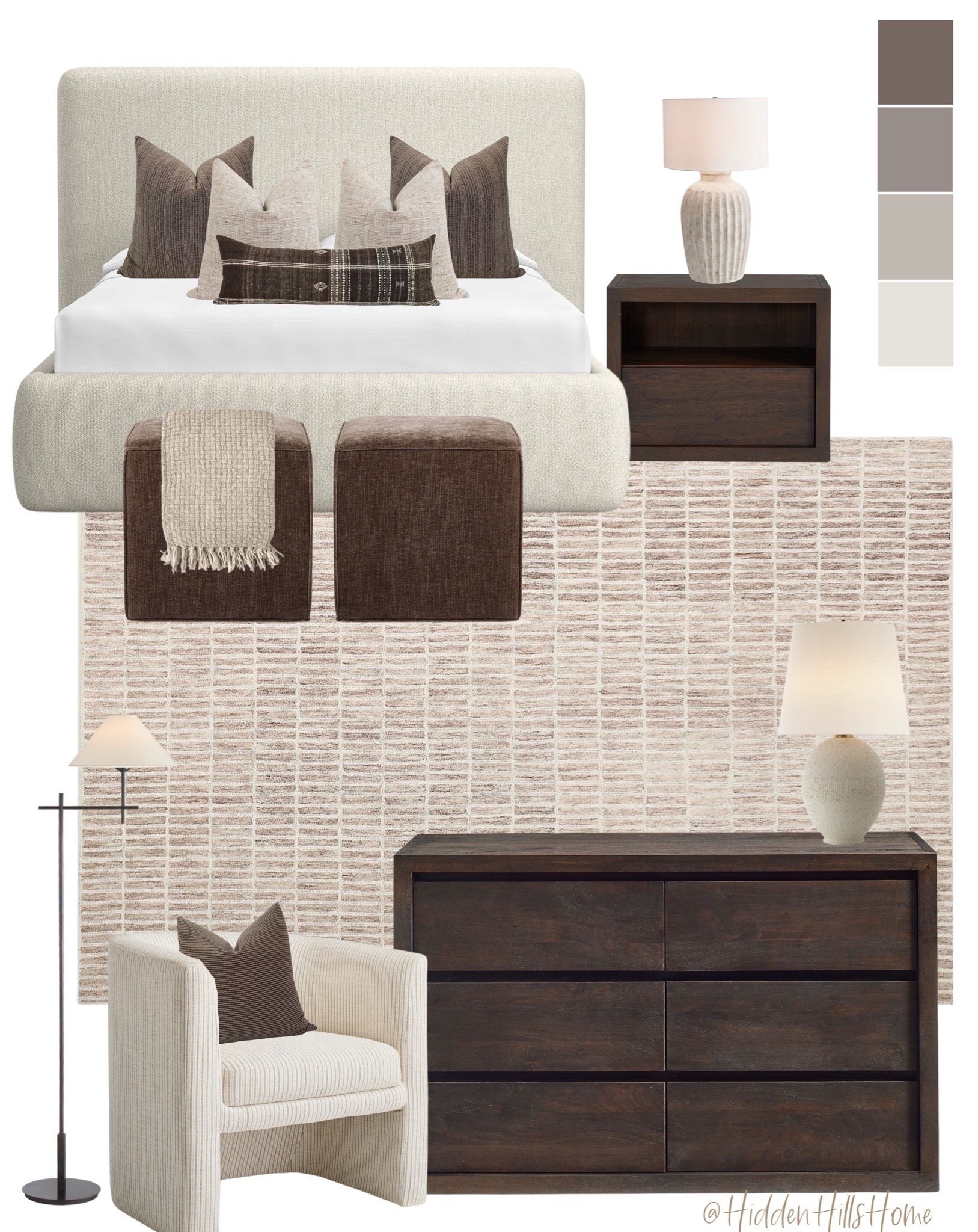 Bedroom decor, bedroom mood board, master bedroom design, moody bedroom decor ideas, bedroom inspiration, home decor #bedroom

#LTKHome #LTKSaleAlert