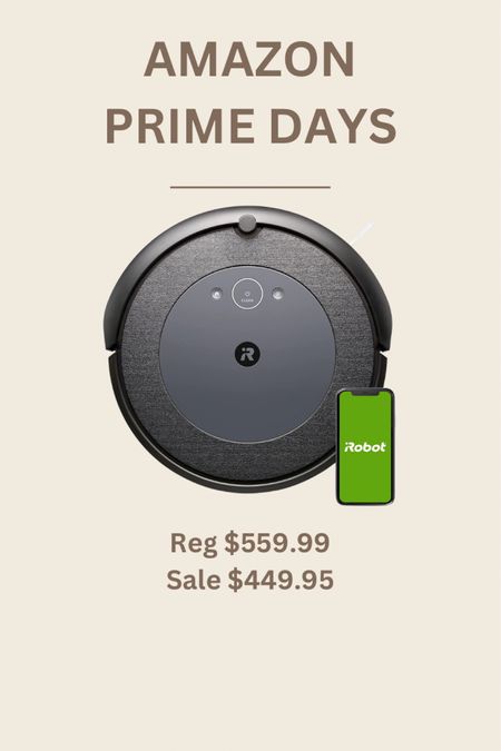 iRobot Roomba on sale! 

#amazonprimedays #primesale #amazon #irobot 

#LTKhome #LTKxPrime #LTKsalealert