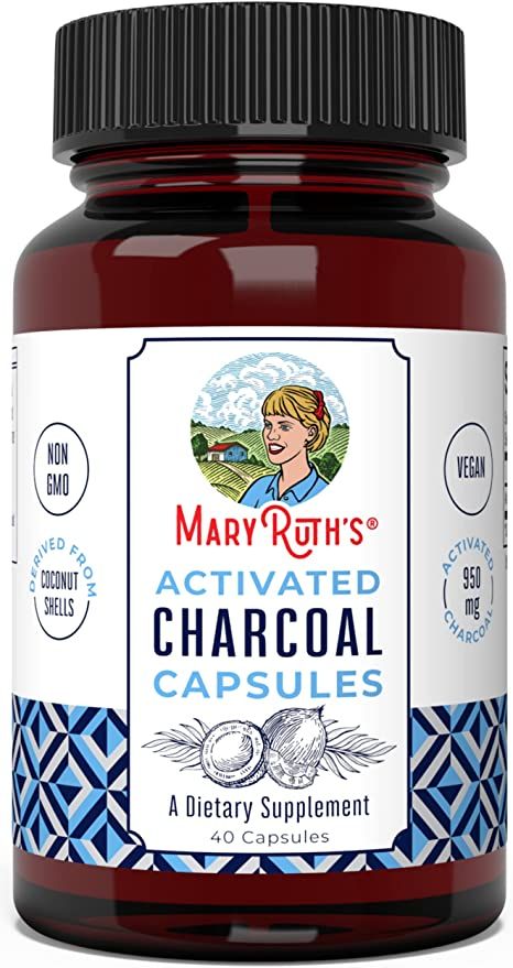 MaryRuth's Activated Charcoal Capsules | Supplement for Natural Detoxification | Alleviates Gas |... | Amazon (US)