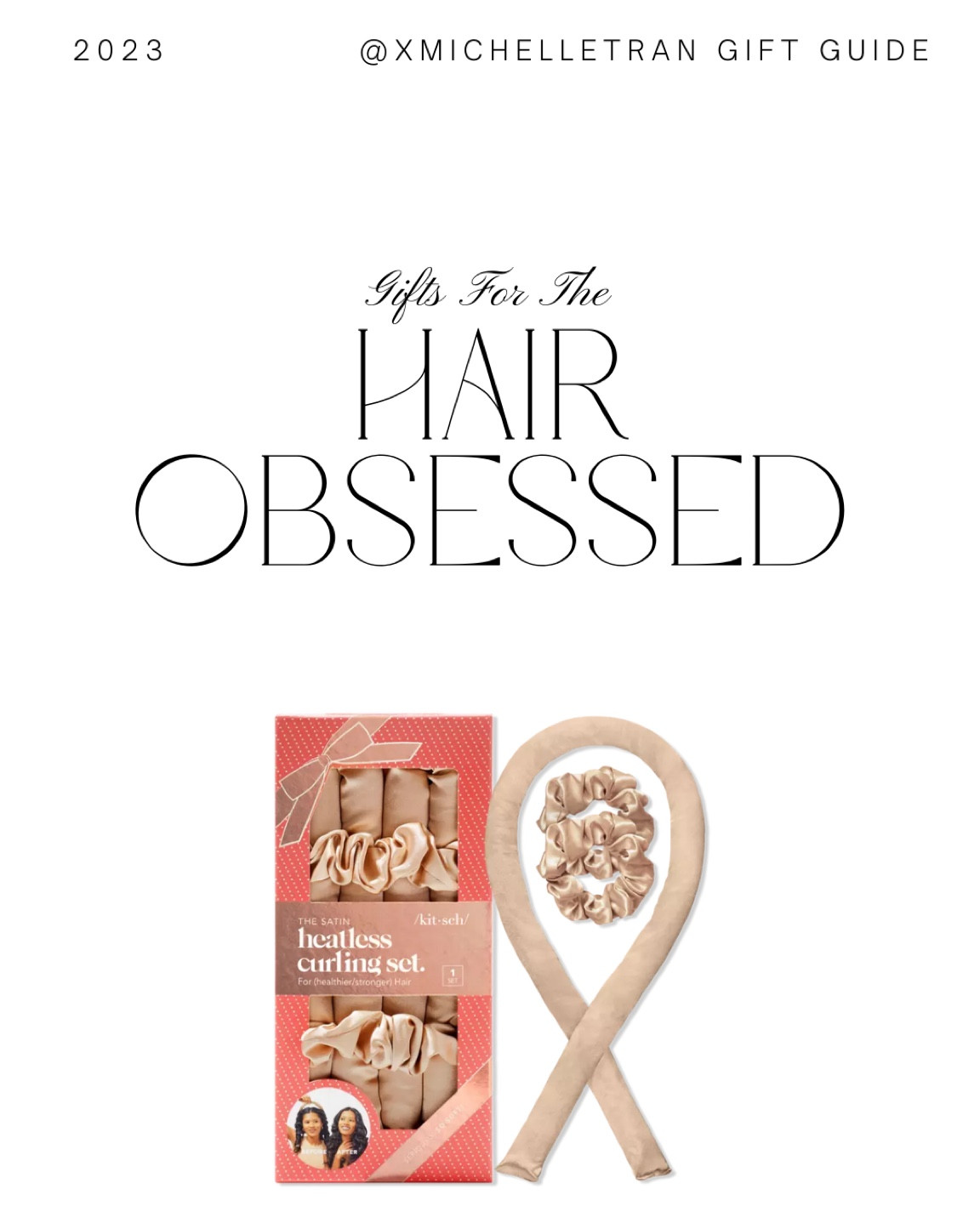 heatless hair curler for $12! 

#LTKGiftGuide #LTKHoliday #LTKsalealert