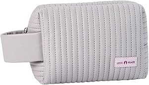 "Lavender Love Cosmetic Bag - Small, Portable & Aesthetic Makeup Pouch, Ideal for Travel & Daily ... | Amazon (US)