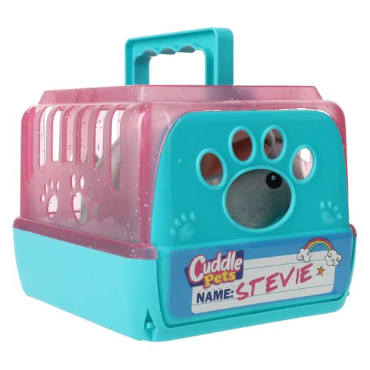 cuddle pets plush animal carrier toy | Five Below