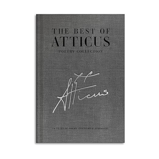 The Best of Atticus Poetry - A Curated Collection of Favorite Poems - Linen Bound Hardcover Coffe... | Amazon (US)