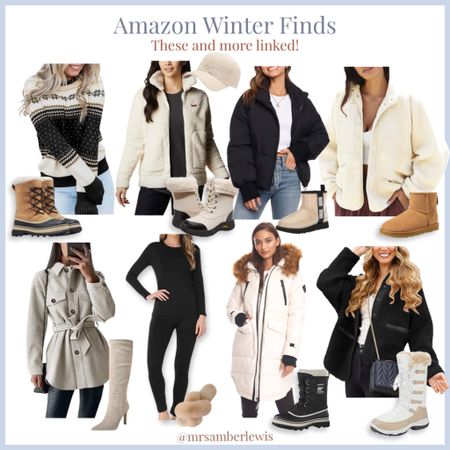 Cozy Amazon finds to keep you warm this winter! ❄️ MORE COMING!! 

#LTKSeasonal #LTKshoecrush #LTKHoliday