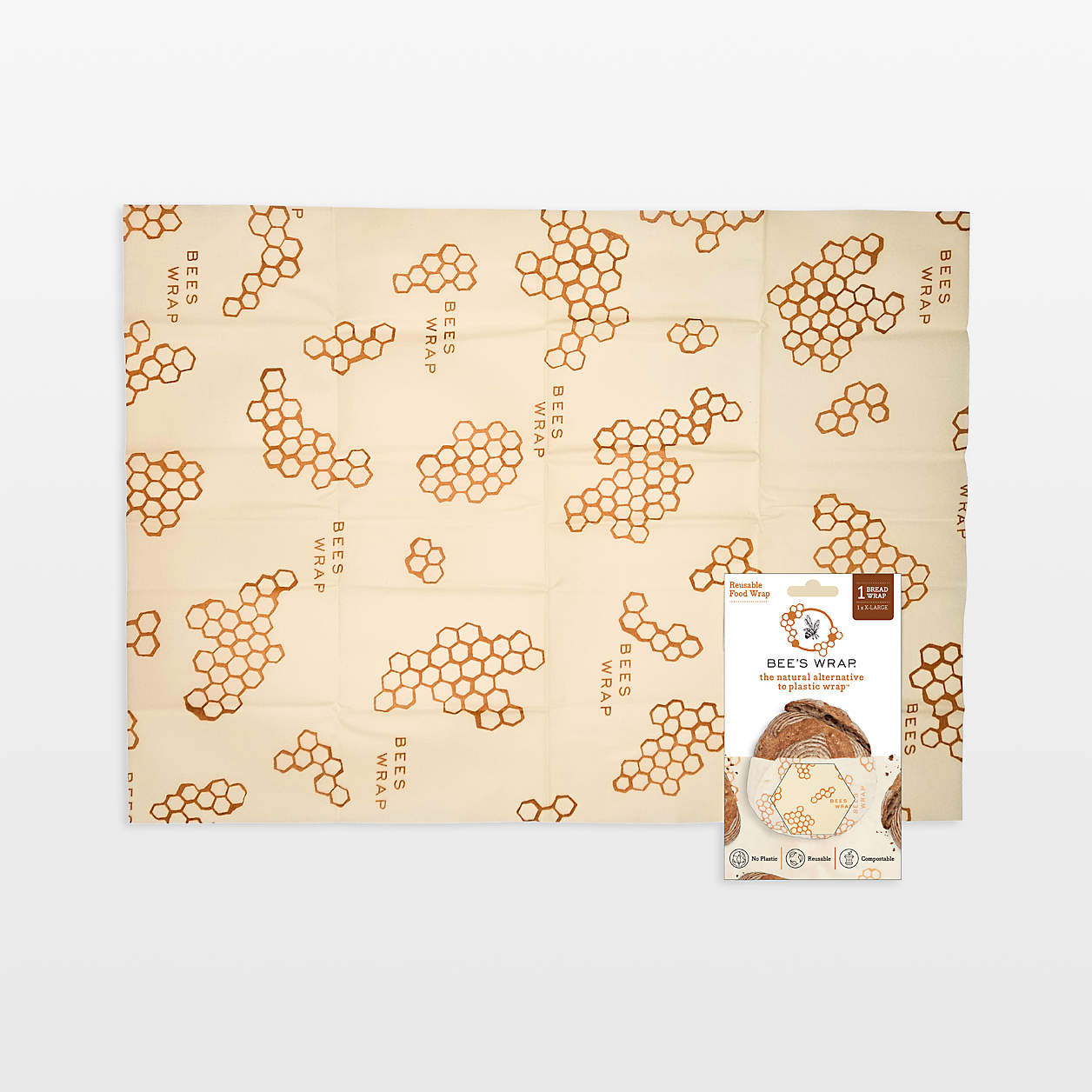 Bee's Wrap Bread Wrap | Crate & Barrel | Crate & Barrel