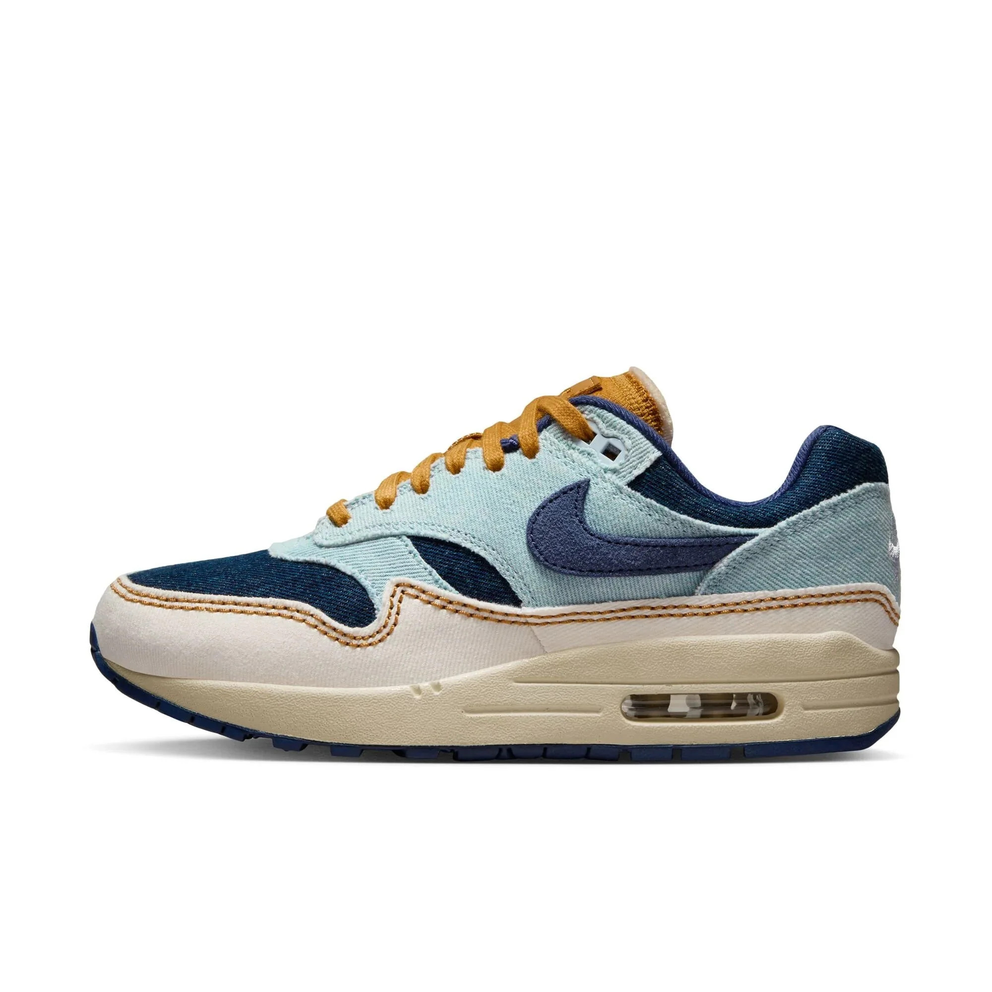 Women's Nike Air Max 1 '87 Aura/Midnight Navy-Pale Ivory FQ8900-440 | Shop Simon