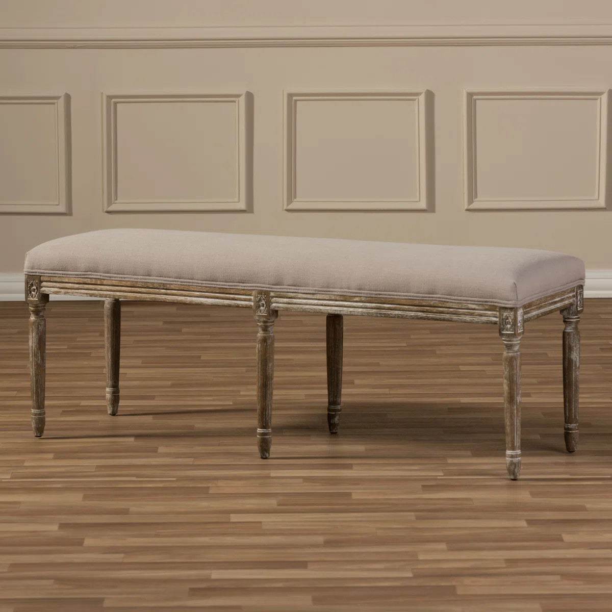 Aledo Cotton Upholstered Bench | Wayfair North America