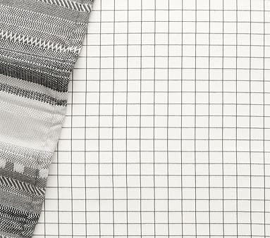 Window Pane Plaid Flannel Fitted Crib Sheet | Pottery Barn Kids