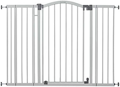 Summer Extra Tall & Wide Safety Baby Gate, Cool Gray Metal Frame – 38” Tall, Fits Openings 29... | Amazon (US)