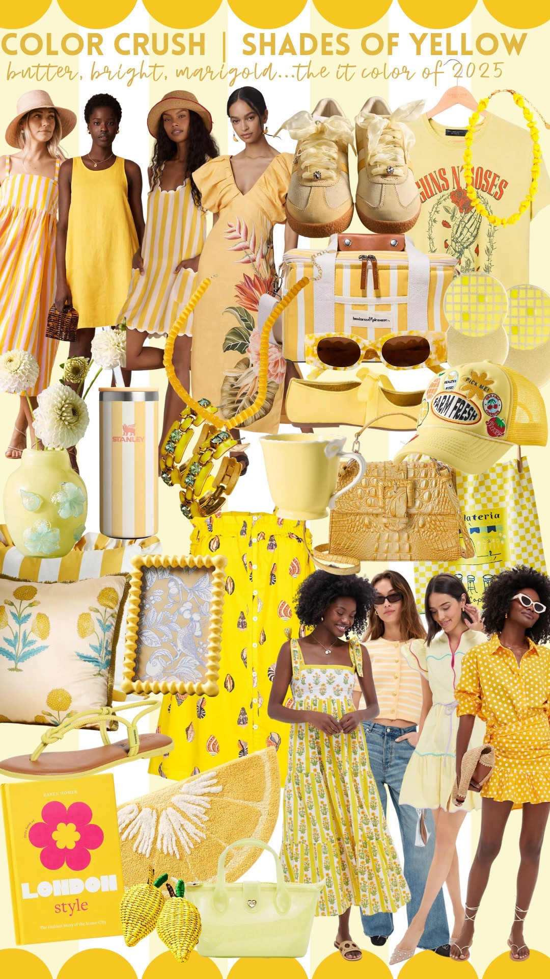 color crush: shades of Yellow 💛 butter, bright, marigold & more … 

#LTKWorkwear #LTKHome #LTKShoeCrush