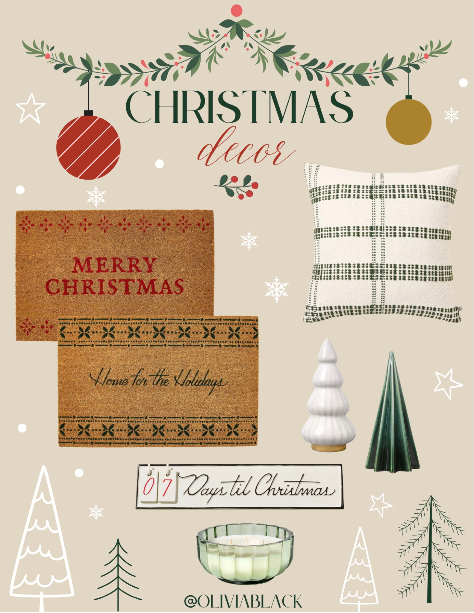 Christmas decor!!! In love with these decorations! More links below ⬇️ 


#LTKHome #LTKHoliday #LTKSeasonal