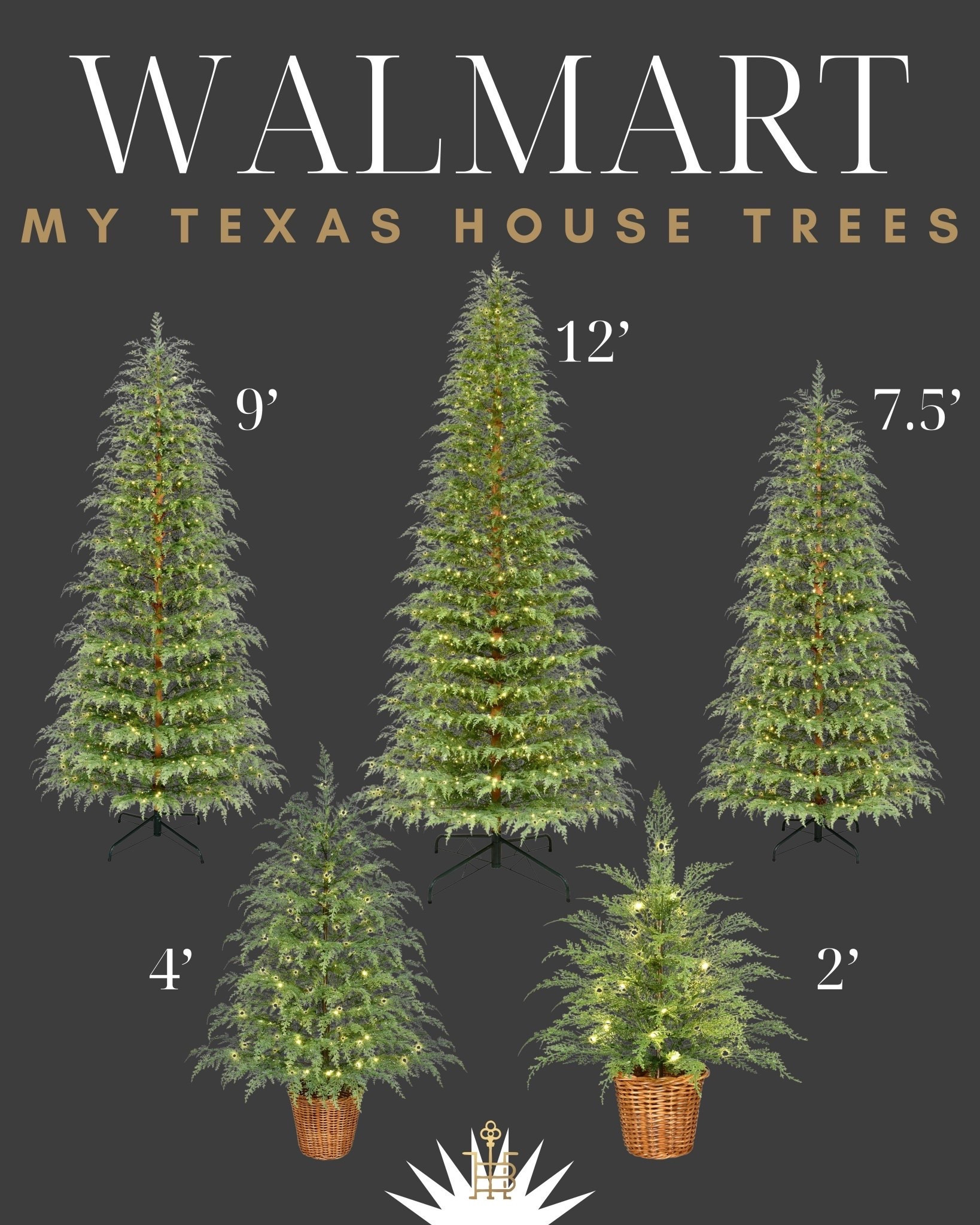 Some of my favorite Christmas trees at Walmart right now!!

#LTKSeasonal #LTKHome