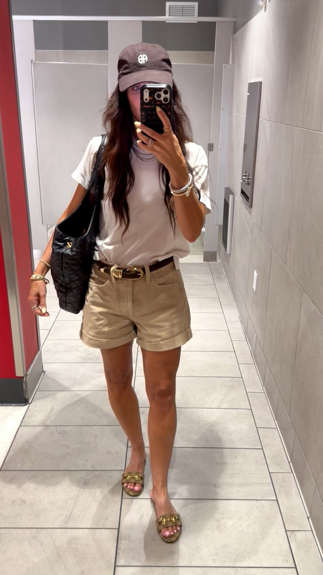 I have the size small in top and 24 in shorts

#LTKootd #LTKmomlife #LTKSeasonal