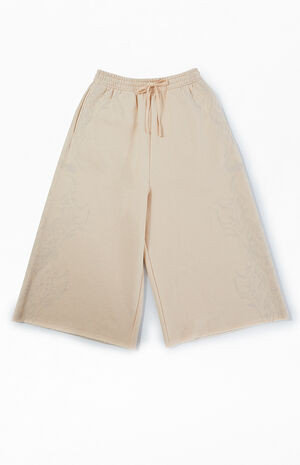 Civil Tan Cropped Baggy Sweatpants | PacSun