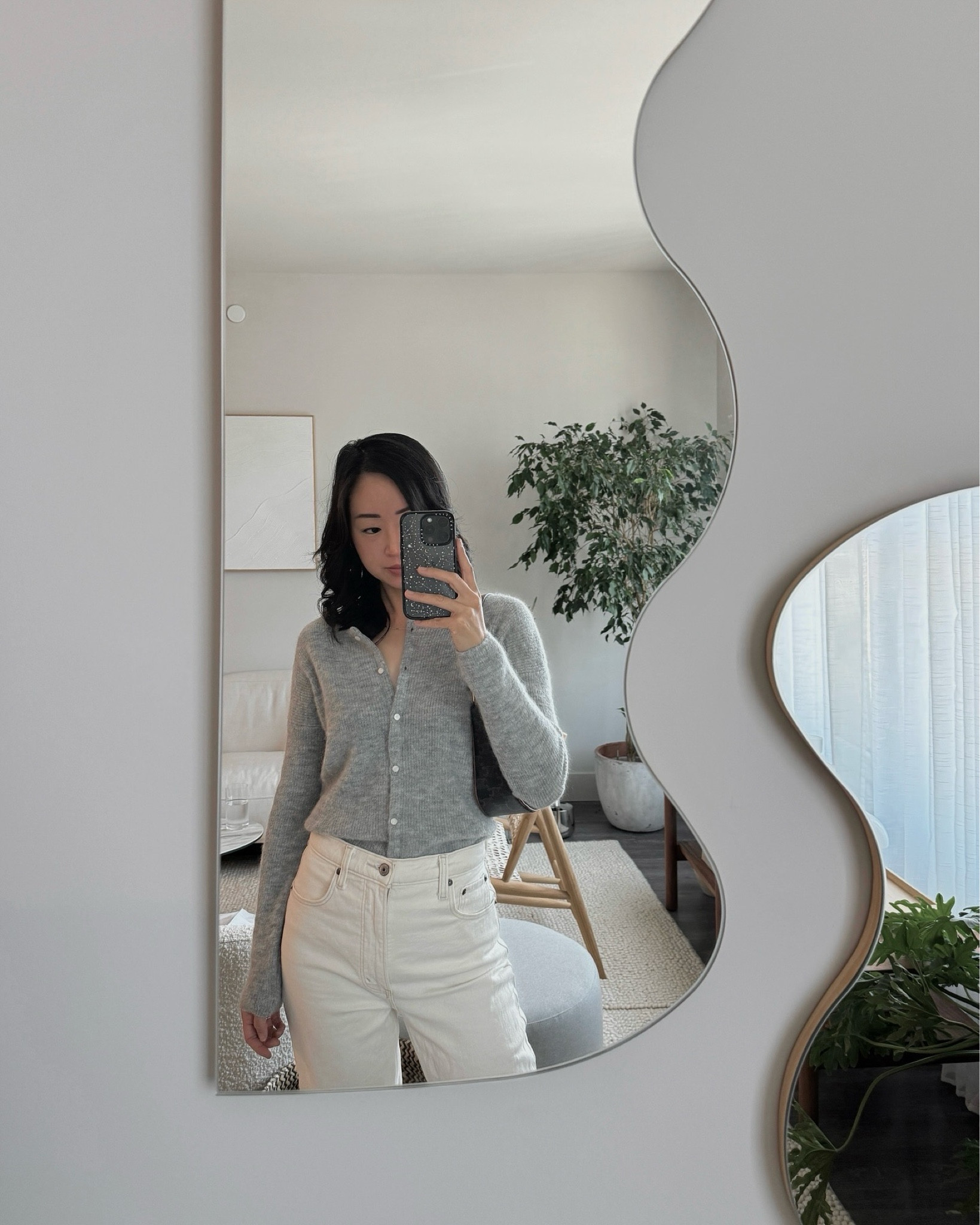 soon to be my most worn sweater 🩶 @sezane / #sezanelovers / gifted