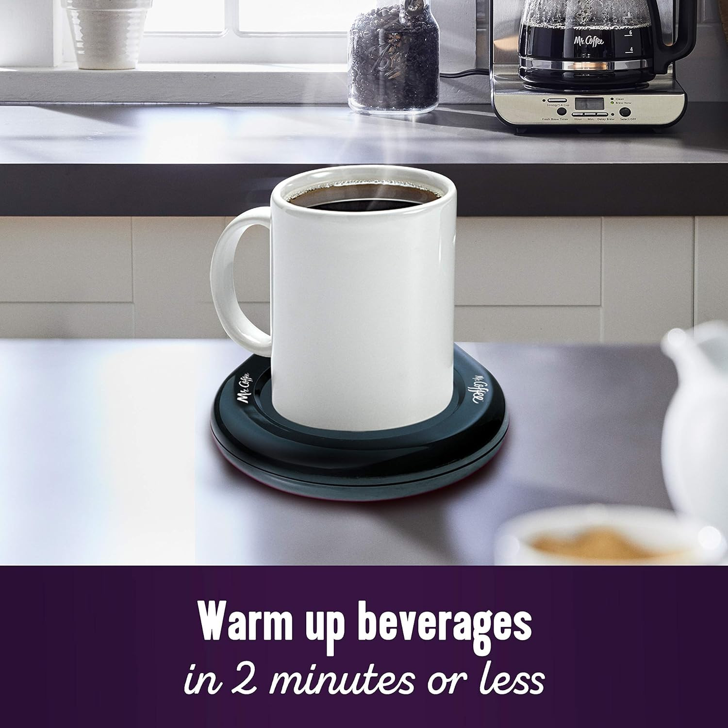 Mr. Coffee Mug Warmer, Home, Office, Black | Amazon (US)