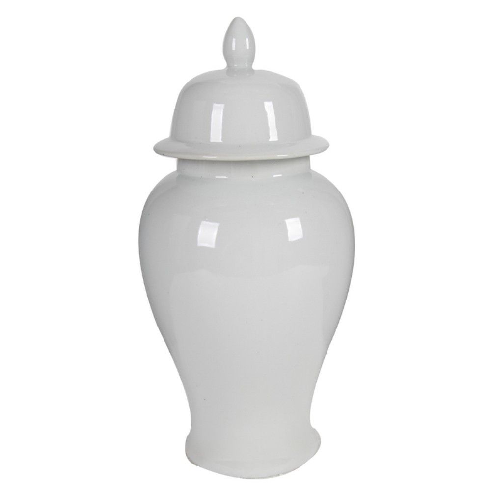 Medium Ceramic Ginger Jar, White | Walmart (US)