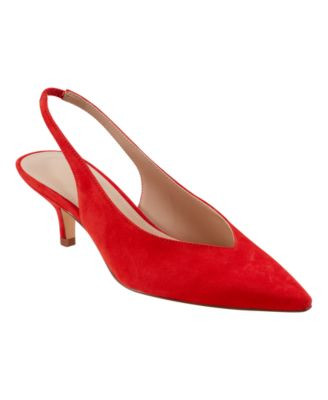 Women's Labela Slingback Kitten Heel Pumps | Macy's