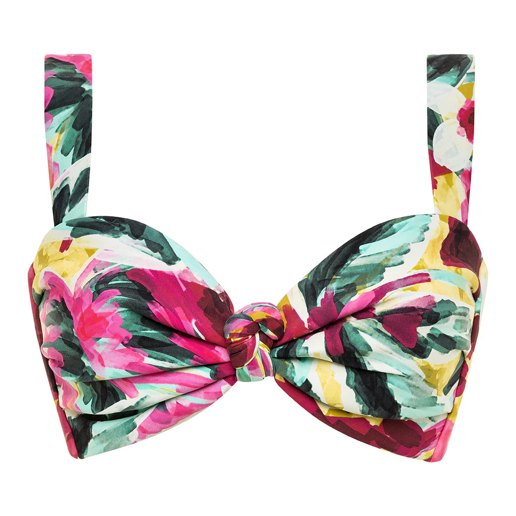 Isla Floral Hayden Bikini Top | Montce