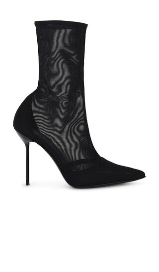 Lidia Ankle Boot Stretch in Black | Revolve Clothing (Global)