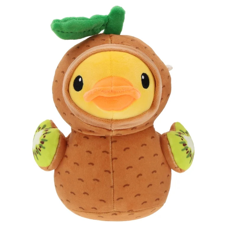 Small Kiwi Duck Plush, Brown and Yellow, Summer by Way To Celebrate | Walmart (US)