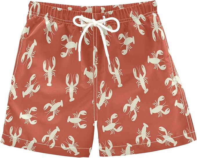 Boy Swim Trunks Quick Dry Bathing Suit Toddler Swimsuit Beach Board Shorts | Amazon (US)